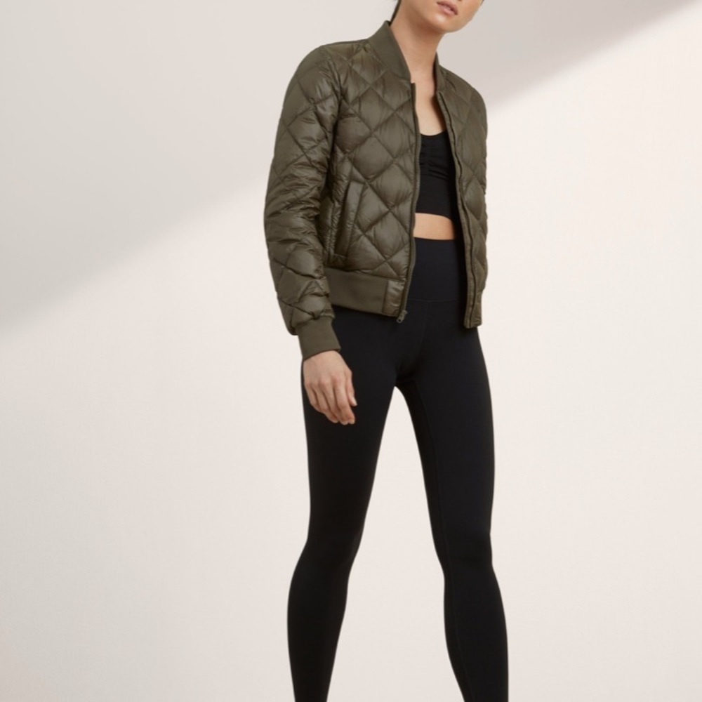 Aritzia TNA League bomber jacket